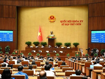Nghị quyết về việc sắp xếp đơn vị hành chính cấp tỉnh đã được Quốc hội thông qua sáng 12/6.