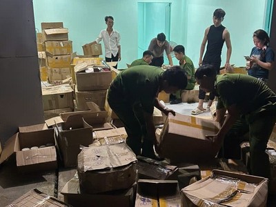 Tây Ninh: Triệt phá đường dây sản xuất, buôn bán mỹ phẩm giả quy mô lớn