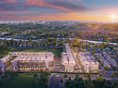 Thiết kế không gian đón ánh sáng tự nhiên với mảng xanh tạo nên mái ấm đáng sống cho cư dân