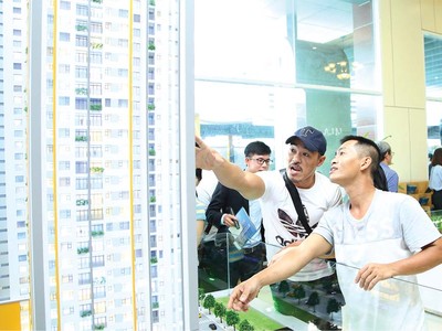 Giá chung cư tiếp tục xu hướng tăng, song vẫn thu hút sự quan tâm của khách hàng