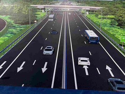 Phối cảnh đường cao tốc TP.HCM - Thủ Dầu Một - Chơn Thành.