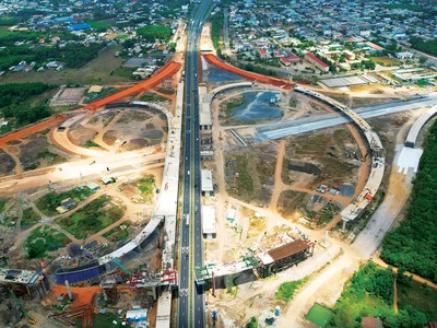 Các dự án hạ tầng giao thông nằm trong nhóm được ngân hàng đẩy mạnh cho vay
