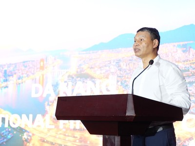 Ông Hồ Kỳ Minh - Phó Chủ tịch Thường trực UBND TP. Đà Nẵng chia sẻ về kế hoạch và định hướng của TP. Đà Nẵng trong việc xây dựng Trung tâm tài chính quốc tế Việt Nam tại thành phố này