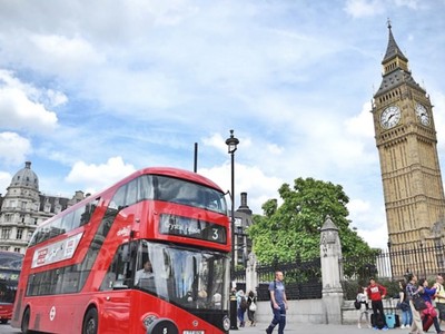 Khu Westminster ở trung tâm London, Anh. Ảnh: AFP