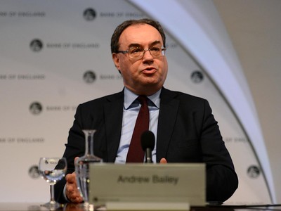 Thống đốc BoE Andrew Bailey: Kinh tế Anh đối mặt với thách thức kép