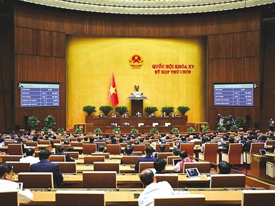 Từ đầu nhiệm kỳ đến nay, Quốc hội khóa XV đã thông qua 99 luật. Ảnh: P.T