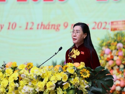 Bà Bùi Thị Quỳnh Vân được Bộ Chính trị chỉ định làm Bí thư Tỉnh uỷ Quảng Ngãi nhiệm kỳ 2025-2030.