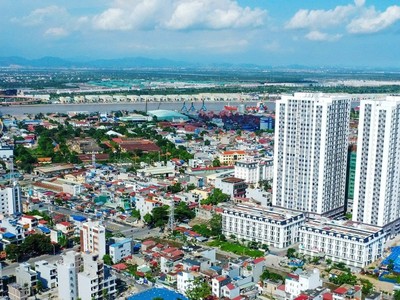 Khu nhà ở xã hội 384 Lê Thánh Tông, phường Ngô Quyền. Ảnh: Trung Kiên