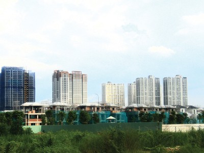 Dòng tiền của nhà đầu tư phía Bắc đang tìm đến bất động sản phía Nam. Ảnh: Bình Minh