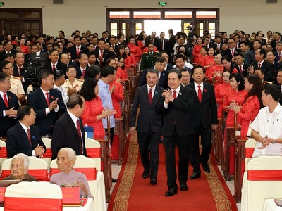 Chủ tịch Quốc hội Trần Thanh Mẫn và lãnh đạo Trung ương tham dự Đại Đại hội đại biểu Đảng bộ TP. Cần Thơ lần thứ I, nhiệm kỳ 2025 - 2030.