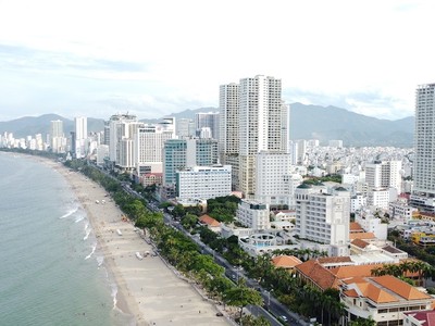 Nhiều dự án ở khu vực TP Nha Trang (cũ), tỉnh Khánh Hòa không đấu giá, đấu thầu. Ảnh: Linh Đan
