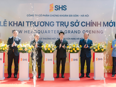 Trụ sở chính mới của SHS tại Tòa nhà số 43 Lý Thường Kiệt, phường Cửa Nam, Hà Nội