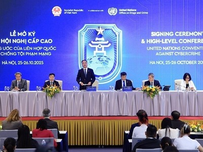 Tổ chức thành công Lễ mở ký Công ước Hà Nội, thúc đẩy 72 quốc gia ký kết