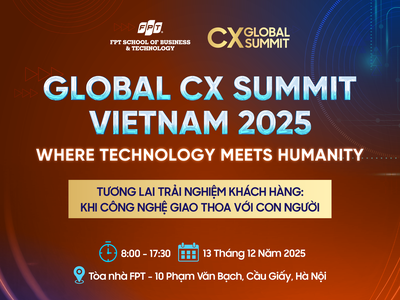GLOBAL CX SUMMIT 2025: Tương lai trải nghiệm khách hàng khi công nghệ giao thoa với con người