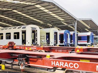 Các doanh nghiệp Việt sẽ được đặt hàng, giao nhiệm vụ thực hiện nhiều dịch vụ, hàng hóa phục vụ ngành đường sắt. 