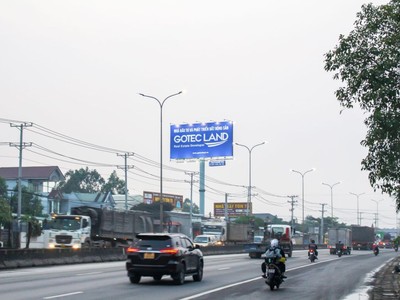 Một đoạn Quốc lộ 51 hiện hữu. 