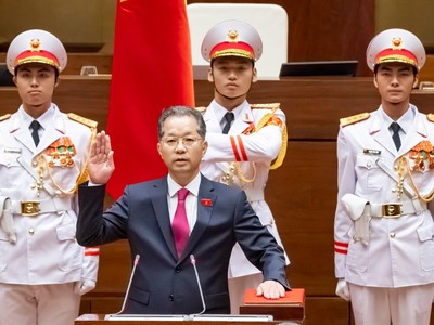 Ông Nguyễn Văn Quảng làm Chánh án TAND Tối cao, tuyên thệ nhậm chức 