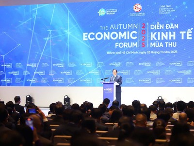 Khai mạc Diễn đàn Kinh tế mùa Thu năm 2025 tại TP.HCM 