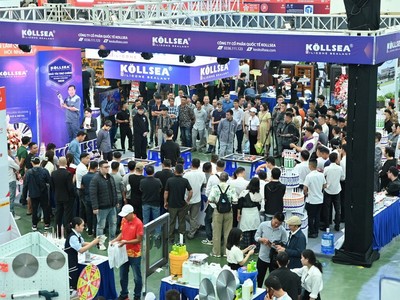 Việt Nam đang từng bước trở thành trung tâm triển lãm hàng đầu châu Á. 