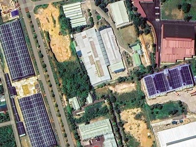 Nhiều doanh nghiệp tại KCN Lộc Sơn và Phú Hội lắp hệ thống điện mặt trời trên mái nhà xưởng hoặc cho thuê lại mái để lắp hệ thống điện mặt trời 