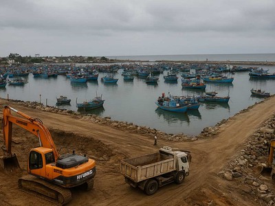 Quảng Ngãi với “nút thắt” của dự án cảng cá 