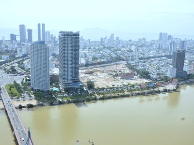 Khu đô thị Capital Square 3 được xây dựng tại vị trí gần sông Hàn, TP.Đà Nẵng.