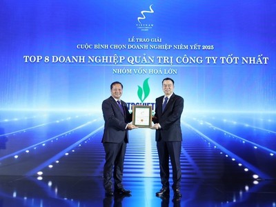 PV Drilling (PVD) được vinh danh 3 hạng mục tại Cuộc bình chọn Doanh nghiệp niêm yết (DNNY) 2025 