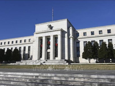 Trụ sở Cục Dự trữ Liên bang Mỹ (FED) ở Washington, DC. Ảnh: Kyodo/TTVN
