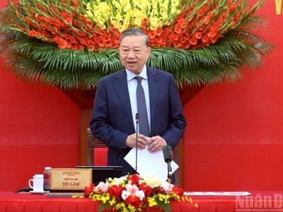 Tổng Bí thư Tô Lâm. Ảnh: Báo Nhân dân.