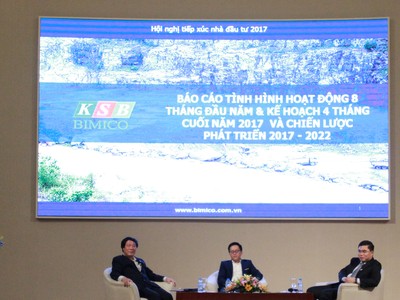 KSB: Lãi cả năm ước đạt 270 tỷ đồng, cố gắng có giấy phép mỏ đá Tân Đông Hiệp