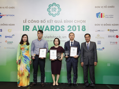 Top 3 Large được định chế tài chính bình chọn cao nhất