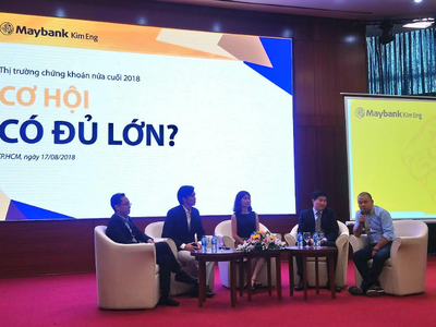 VN-Index có thể lên mốc 1.300 điểm trong nửa cuối năm 2018