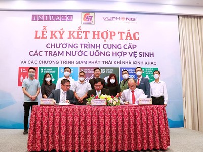 C47 ký hợp tác chiến lược 3 bên cung cấp nước sạch và giảm phát thải nhà kính