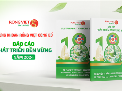 Chứng khoán Rồng Việt (VDS) công bố báo cáo về Phát triển bền vững
