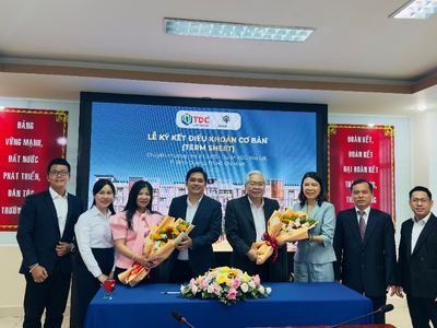 Becamex TDC và Global Corp ký kết thoa thuận chuyển nhượng Lô E15 dự án KDC Hoà Lợi
