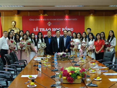 SCIC trao học bổng nâng bước tài năng trẻ năm 2020