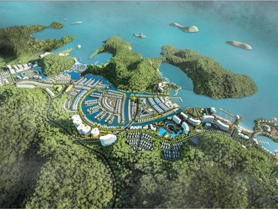 Phối cảnh dự án Cát Bà Amatina