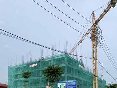 Bệnh viện Việt Yên đã đạt 30% khối lượng xây dựng