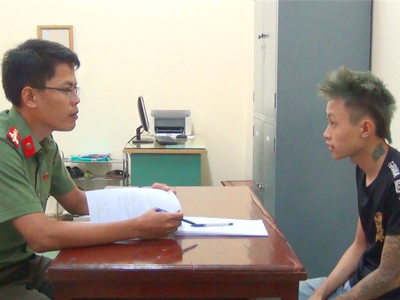 Cơ quan an ninh điều tra Công an tỉnh Thanh Hóa khởi tố vụ án, khởi tố bị can và bắt tạm giam đối tượng Trần Ngọc Chung.