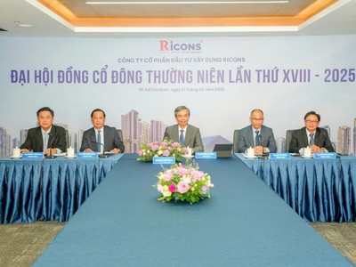ĐHĐCĐ Ricons (RTD): Đặt mục tiêu lợi nhuận 200 tỷ đồng, quan tâm đến các dự án hạ tầng