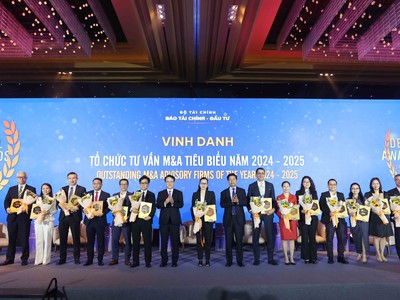 Diễn đàn M&A 2025 vinh danh các thương vụ và đơn vị tư vấn M&A nổi bật 2024 - 2025
