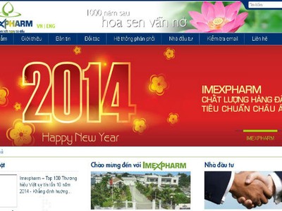 IMP ước đạt 106,6 tỷ đồng lợi nhuận năm 2013 