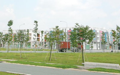 Thị trường bất động sản Bình Dương đột ngột tắc thanh khoản. Ảnh: Lê Toàn