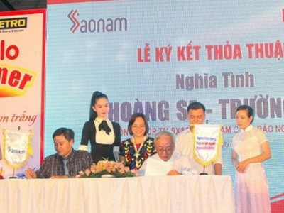 Công ty Sao Nam hướng về Biển Đông