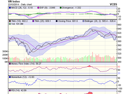 Biểu đồ kỹ thuật VN-Index. Nguồn: VCBS