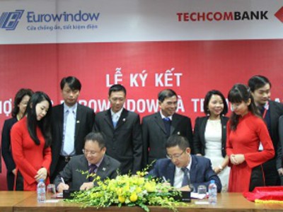Eurowindow kết hợp với Techcombank mang đến ưu đãi cho khách hàng