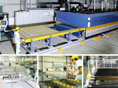  Hình ảnh sản xuất tại Trung tâm kính Eurowindow