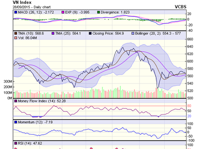Biểu đồ kỹ thuật VN-Index. Nguồn: VCBS