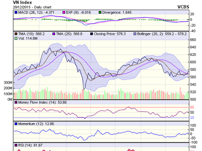Biểu đồ kỹ thuật VN-Index. Nguồn: VCBS