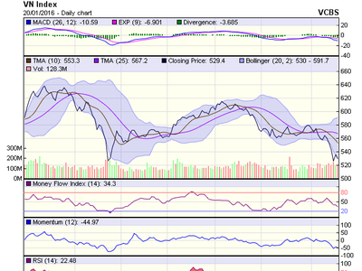 Biểu đồ kỹ thuật VN-Index. Nguồn: VCBS